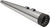 BASSANI XHAUST - 1F57DNT5 - DNT Megaphone Muffler - Chrome/Black - '95-'16 FL