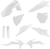 ACERBIS - 2726496811 - Full Body Kit - '20 White - KTM - SX/XC '19-'22