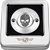 FIGURATI DESIGNS - FD27-TC-2H-SS - Timing Cover - 2 Hole - Skull - Contrast Cut - Stainless Steel