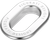 FIGURATI DESIGNS - FD60-ANTRG-SS-LT - Antenna Ring - Left Rear Fender - Smooth - Chrome