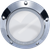 BARNETT - 3433043006 - Derby Cover - Chrome/Clear - '99-'06 Big Twin