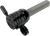 GOLAN PRODUCTS - 76-3126-BLK - "Click-Slick" Fuel Petcock - 6-AN - Black - 22mm