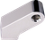 HEADWINDS - 1-0004-1CA - Bullet/Rocket Headlight Mount - Chrome - '80-'18 Harley-Davidson