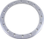 HIGH LIFTER - 15HLRING-100 - Beadlock Ring - Silver - 15"
