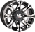 HIGH LIFTER - 12HL03-1111 - Wheel - HL3 - Rear - Gloss Black w/Machined - 12x7 - 4/110 - 2+5 (-47 mm)