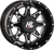HIGH LIFTER - 12HL04-1111 - Wheel - HL4 - Rear - Gloss Black w/Machined - 12x7 - 4/110 - 2+5 (-47 mm)