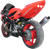 HOT BODIES - H02F4-SB-RED - Superbike 2 Undertail - Winning Red - Honda - CBR600F4i