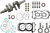 HOT RODS - HR00107 - Bottom End Kit - OE Crankshaft Replacement - Polaris