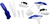 ACERBIS - 2198013713 - Full Replacement Body Kit - OEM '13 Blue/White/Black