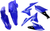ACERBIS - 2374180003 - Standard Body Kit - Blue - Yamaha - YZ '14-'18