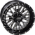 ITP - 2022744731B - Wheel - Momentum - Front/Rear - Black/Milled - 20x6.5 - 4/137 - 4+2.5 (+10 mm)