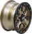 ITP - 1422525729B - Wheel - Inertia - Front/Rear - Bronze - 14x7 - 4/137 - 5+2 (+40 mm)