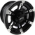 AMS - 2748-031AB - Wheel - Roll'n 104 - Front/Rear - Machined Black - 12x7 - 4/156 - 4+3