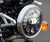 J.W. SPEAKER - 0555011 - Adaptive 2 LED Headlight - 7” - Black