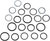 JAMES GASKET - JGI-11133-FL - Pushrod Seal Set - Big Twin
