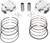 JE PISTONS - 398730 - Piston Kit - 4.250” Bore - 4.375” Stroke - 11.5:1 CR - 107” M8