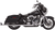 BASSANI XHAUST - 1F27E33 - Fishtail Slip-On Mufflers - Chrome - with Baffle - 33" - 95-'16 Touring