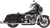 BASSANI XHAUST - 1F27E36 - Fishtail Slip-On Mufflers - Chrome - with Baffle - 36" - 95-'16 Touring