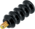 JOKER MACHINE - 08-63-1B - Ribbed Shift Peg - Short - Black