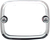JOKER MACHINE - 951019C - Front Brake Master Cylinder Cover - Smooth - Chrome