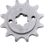 JT SPROCKETS - JTF1554.12 - Counter Shaft Sprocket - 12-Tooth