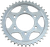 JT SPROCKETS - JTR1489.41 - Sprocket - Rear - Kawasaki - 41 Tooth