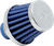 K & N - 62-1600BL - Rubber Base Crankcase Vent Filter - Blue - 3/8” ID