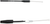 MOOSE OFFROAD - 0650-1206 - Black Vinyl Throttle Cable - 38-1/2" - Kawasaki