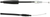 MOOSE OFFROAD - 0650-1232 - Black Vinyl Throttle Cable - 37-1/2" - Yamaha