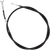 MOOSE OFFROAD - 0653-0096 - Black Vinyl Brake Cable - Rear - Polaris