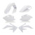 ACERBIS - 2071100002 - Standard Replacement Body Kit - White