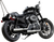 BILTWELL - 5003-502 - EXFIL Sissy Bar - XL - Chrome