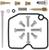 MOOSE OFFROAD - 1003-0532 - Carburetor Repair Kit - Arctic Cat