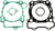 ATHENA - P400485160007 - Gasket Kit - Yamaha - 83 mm