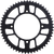 MOOSE OFFROAD - 1211-1424 - Rear Sprocket - Aluminum - 55 Tooth - Black - Honda