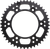 MOOSE OFFROAD - 1211-2041 - Rear Sprocket - Aluminum - 45 Tooth - Black - Honda