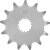 MOOSE OFFROAD - 1212-2194 - Front Sprocket - 13 Tooth - Gas Gas/Kawasaki/Yamaha