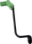 MOOSE OFFROAD - 1602-1610 - Shifter Lever - Green - 20 mm Offset