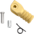 MOOSE OFFROAD - 1602-1641 - Knurled Shift Lever Tip - 0 mm - Gold