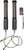 MOOSE OFFROAD - 2040-3164 - Quick Release Whip - 1' - Pair