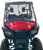 MOOSE OFFROAD - 2317-0530 - Full Folding Windshield - Deluxe - Pioneer 500/520