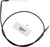 BARNETT - 131303001603 - Stealth Series Throttle Cable - +3" - '02-'07 FLH