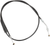 BARNETT - 101401000406 - Black Vinyl Clutch Cable - +6" - Indian
