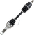 MOOSE OFFROAD - 0214-1016 - Axle Assembly - Complete - Standard - Front Left - '14-'25 Honda TRX420