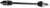 MOOSE OFFROAD - 0214-1194 - Axle Assembly - Complete - Standard - Front Left/Right - Polaris RZR