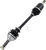 MOOSE OFFROAD - 0214-1692 - Axle Kit - CV/Complete - OEM Replacement - Standard - Front Left/Right - Suzuki KingQuad