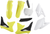 ACERBIS - 2198035909 - Full Replacement Body Kit - OEM Yellow/White/Black