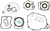 ATHENA - P400270900081 - Complete Gasket Kit - Husqvarna/KTM