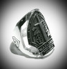 Custom Design USMC 2 2 Warlords Ring