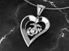 USMC Heart Pendant